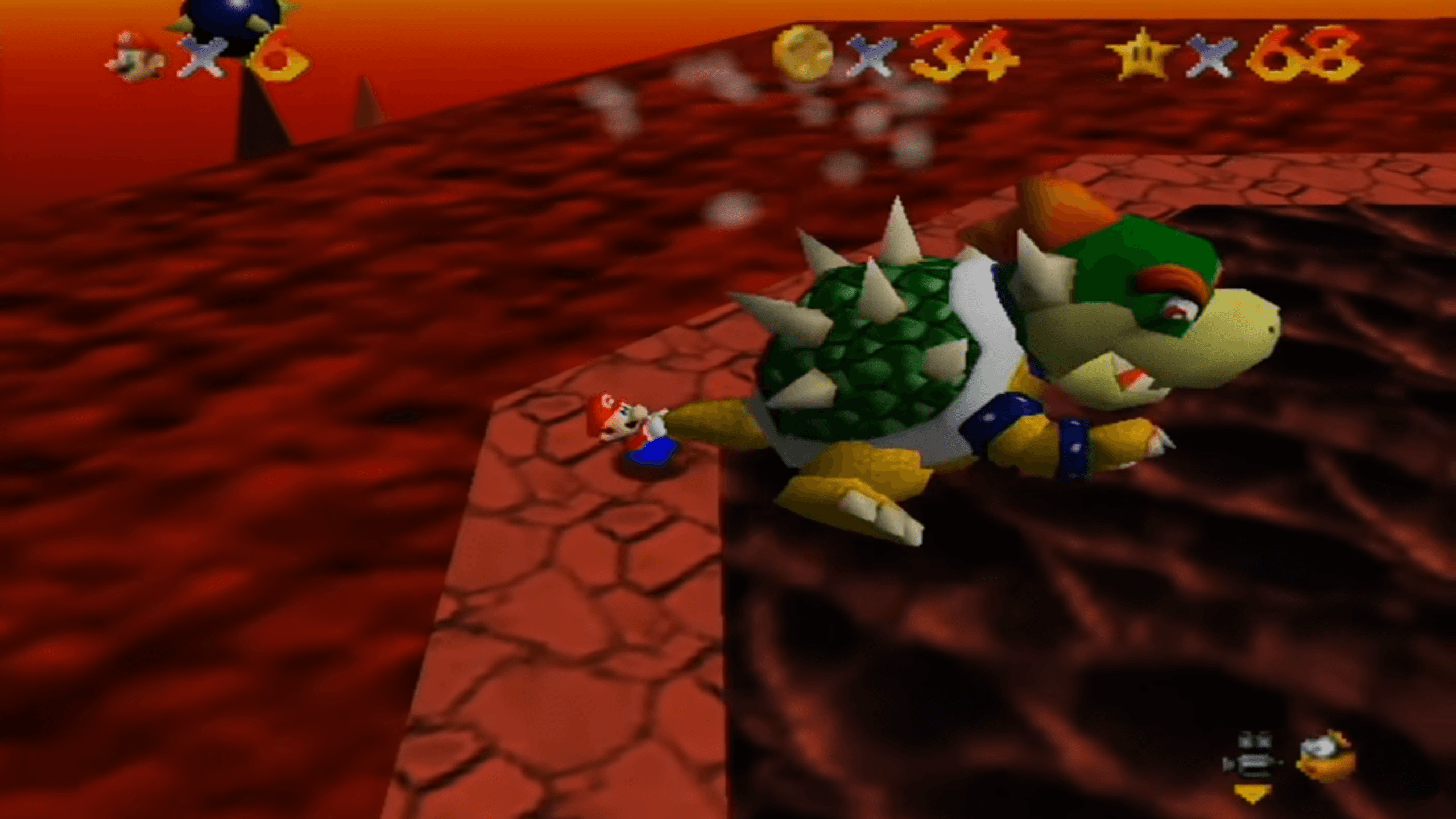 N64 Super Mario 64 game